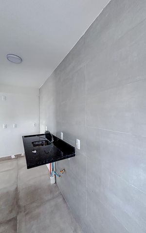 Casa de condomínio para alugar com 47m², 2 quartos e 1 vagaCozinha e Área de Serviço