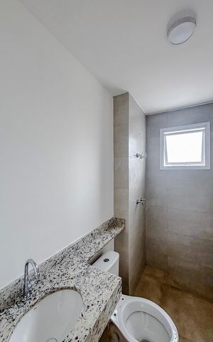 Casa de condomínio para alugar com 47m², 2 quartos e 1 vagaBanheiro