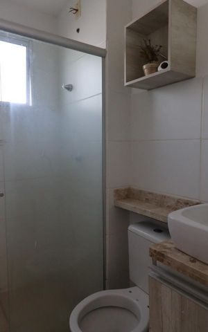 Apartamento para alugar com 48m², 2 quartos e 1 vaga Apartamento para alugar com 48m², 2 quartos e 1 vagaBanheiro