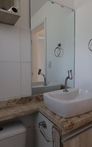 Apartamento para alugar com 48m², 2 quartos e 1 vaga Apartamento para alugar com 48m², 2 quartos e 1 vagaBanheiro