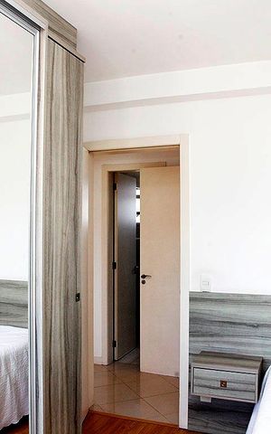Apartamento à venda com 91m², 3 quartos e 2 vagasQuarto 3