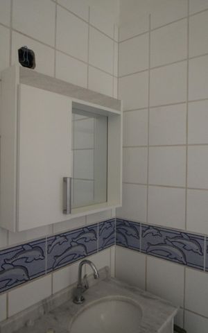 Apartamento para alugar com 51m², 1 quarto e sem vagaBanheiro da Suíte 1