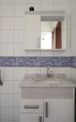 Apartamento para alugar com 51m², 1 quarto e sem vagaBanheiro da Suíte 1