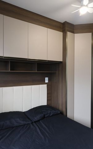 Apartamento à venda com 30m², 1 quarto e 1 vagaQuarto