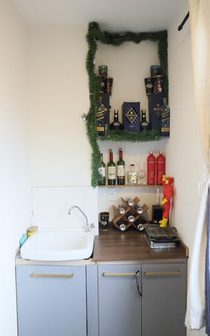 Apartamento à venda com 30m², 1 quarto e 1 vagaCozinha e Área de Serviço