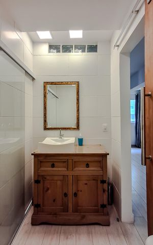 Studio para alugar com 32m², 1 quarto e sem vaga Studio para alugar com 32m², 1 quarto e sem vagaBanheiro