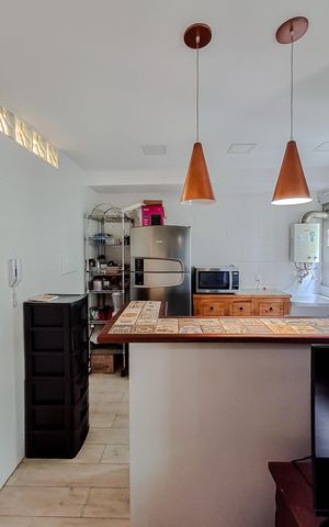 Studio para alugar com 32m², 1 quarto e sem vaga Studio para alugar com 32m², 1 quarto e sem vagaCozinha