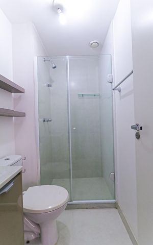 Apartamento para alugar com 57m², 2 quartos e 1 vagaBanheiro Social