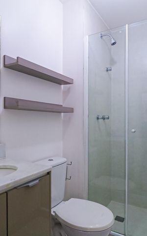 Apartamento para alugar com 57m², 2 quartos e 1 vagaBanheiro Social