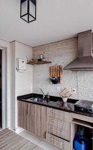 Apartamento à venda com 70m², 3 quartos e 1 vagaVaranda