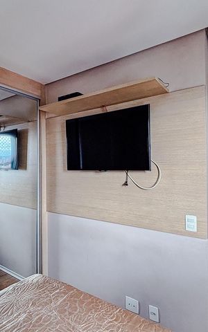 Apartamento à venda com 70m², 3 quartos e 1 vagaQuarto 2 - Suíte
