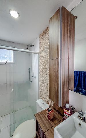 Apartamento à venda com 70m², 3 quartos e 1 vagaBanheiro da Suíte