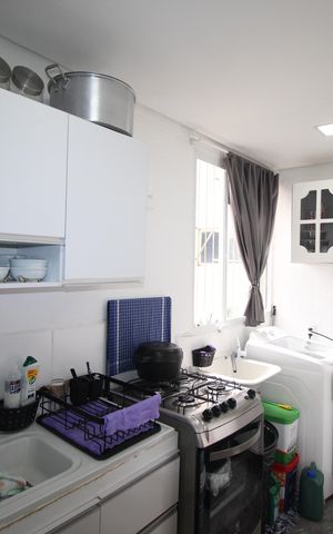 Apartamento à venda com 53m², 2 quartos e 1 vagaCozinha