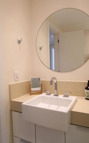 Apartamento para alugar com 92m², 3 quartos e 1 vagaBanheiro social