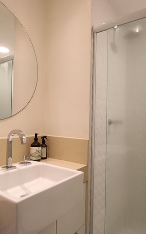 Apartamento para alugar com 92m², 3 quartos e 1 vagaBanheiro social