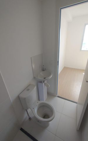 Apartamento para alugar com 17m², 1 quarto e sem vaga Apartamento para alugar com 17m², 1 quarto e sem vagaBanheiro