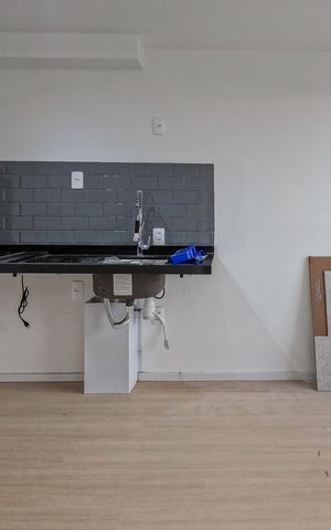 Apartamento para alugar com 25m², 1 quarto e sem vaga