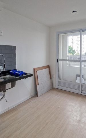 Apartamento para alugar com 25m², 1 quarto e sem vaga
