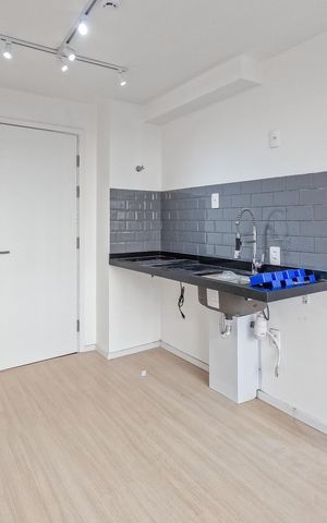 Apartamento para alugar com 25m², 1 quarto e sem vaga