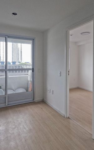 Apartamento para alugar com 25m², 1 quarto e sem vaga