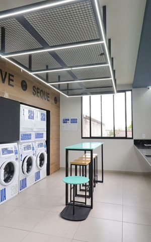 Apartamento à venda com 38m², 2 quartos e sem vagaÁrea comum - Lavanderia