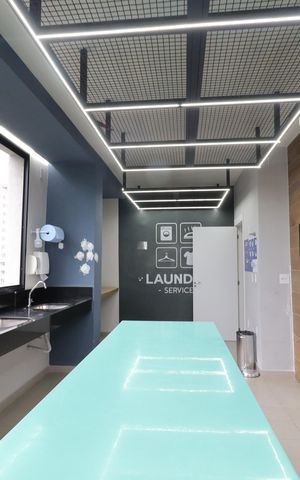 Apartamento à venda com 38m², 2 quartos e sem vagaÁrea comum - Lavanderia