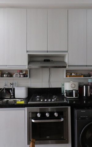 Apartamento à venda com 38m², 2 quartos e sem vagaCozinha e Área de Serviço