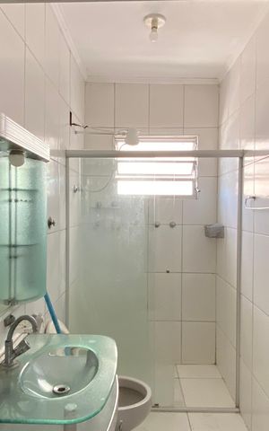 Casa para alugar com 60m², 2 quartos e 1 vagaBanheiro da Suíte