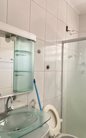 Casa para alugar com 60m², 2 quartos e 1 vagaBanheiro da Suíte