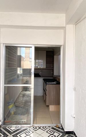 Casa para alugar com 60m², 2 quartos e 1 vagaVaranda - Área de Serviço