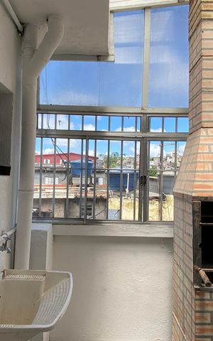 Casa para alugar com 60m², 2 quartos e 1 vagaVaranda - Área de Serviço