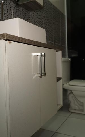 Casa para alugar com 110m², 2 quartos e 2 vagasBanheiro