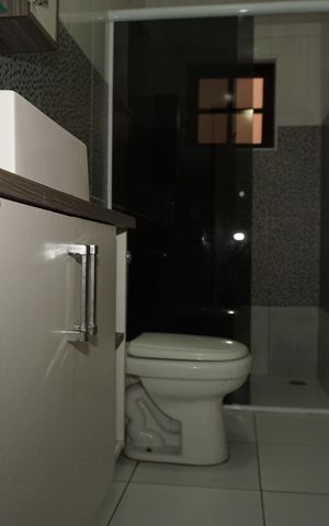 Casa para alugar com 110m², 2 quartos e 2 vagasBanheiro