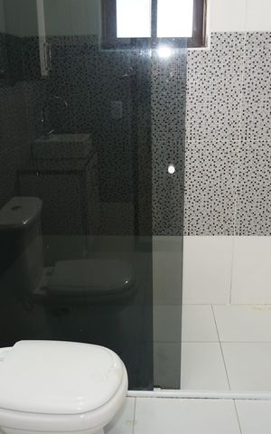 Casa para alugar com 110m², 2 quartos e 2 vagasBanheiro da Suíte