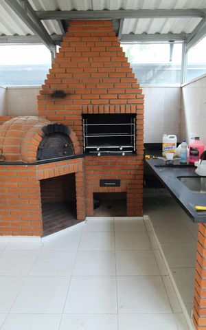 Apartamento para alugar com 60m², 2 quartos e 1 vagaÁrea comum - Churrasqueira