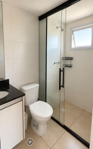 Apartamento para alugar com 55m², 2 quartos e 1 vaga Apartamento para alugar com 55m², 2 quartos e 1 vagaBanheiro