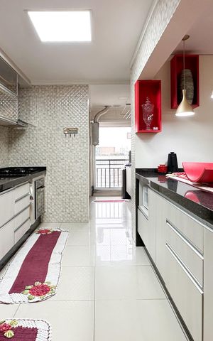 Apartamento à venda com 116m², 3 quartos e 2 vagas Apartamento à venda com 116m², 3 quartos e 2 vagasCozinha