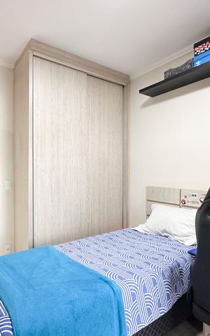 Apartamento à venda com 116m², 3 quartos e 2 vagas Apartamento à venda com 116m², 3 quartos e 2 vagasQuarto 1