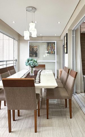 Apartamento à venda com 116m², 3 quartos e 2 vagas Apartamento à venda com 116m², 3 quartos e 2 vagasSacada