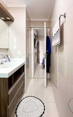 Apartamento à venda com 116m², 3 quartos e 2 vagas Apartamento à venda com 116m², 3 quartos e 2 vagasBanheiro Social