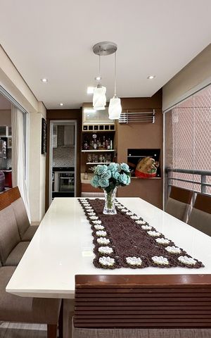 Apartamento à venda com 116m², 3 quartos e 2 vagas Apartamento à venda com 116m², 3 quartos e 2 vagasSacada