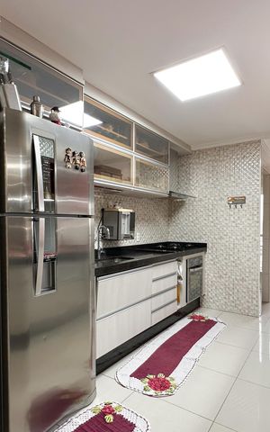 Apartamento à venda com 116m², 3 quartos e 2 vagas Apartamento à venda com 116m², 3 quartos e 2 vagasCozinha