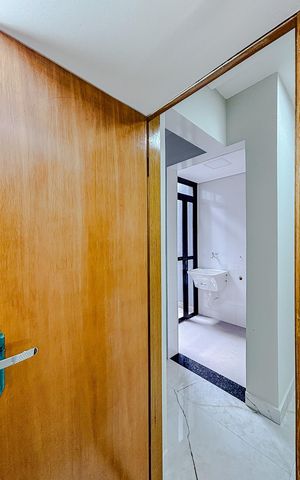 Casa de condomínio à venda com 86m², 2 quartos e 1 vagaLavabo