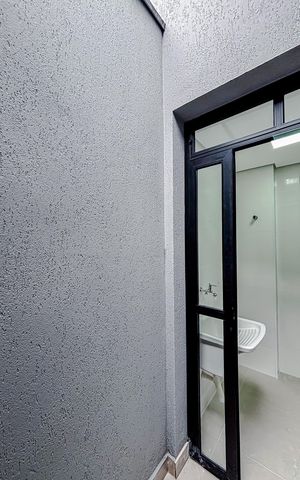 Casa de condomínio à venda com 86m², 2 quartos e 1 vagaÁrea externa