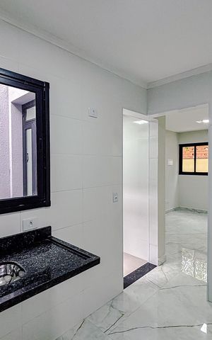 Casa de condomínio à venda com 86m², 2 quartos e 1 vagaCozinha