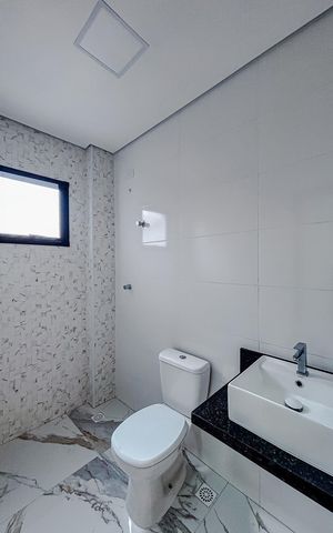 Casa de condomínio à venda com 86m², 2 quartos e 1 vagaBanheiro