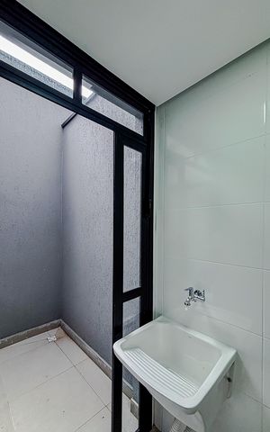 Casa de condomínio à venda com 86m², 2 quartos e 1 vagaÁrea de Serviço