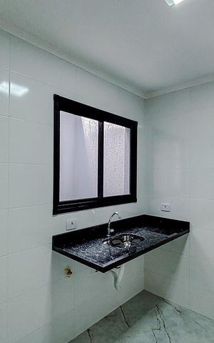 Casa de condomínio à venda com 86m², 2 quartos e 1 vagaCozinha