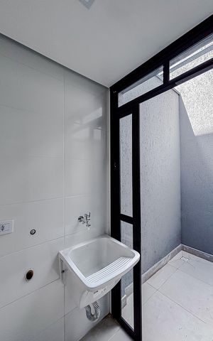 Casa de condomínio à venda com 86m², 2 quartos e 1 vagaÁrea de Serviço