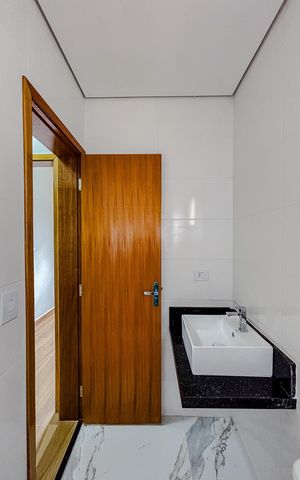 Casa de condomínio à venda com 90m², 2 quartos e 1 vagaBanheiro